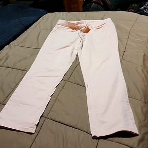 The Loft Modern straight leg light pink size 29/8